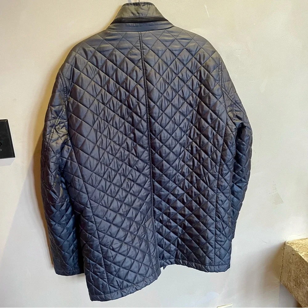 Men’s Lightweight Hooded Quilted Parka Jacket by Cardinal of Canada - Picture 16 of 16